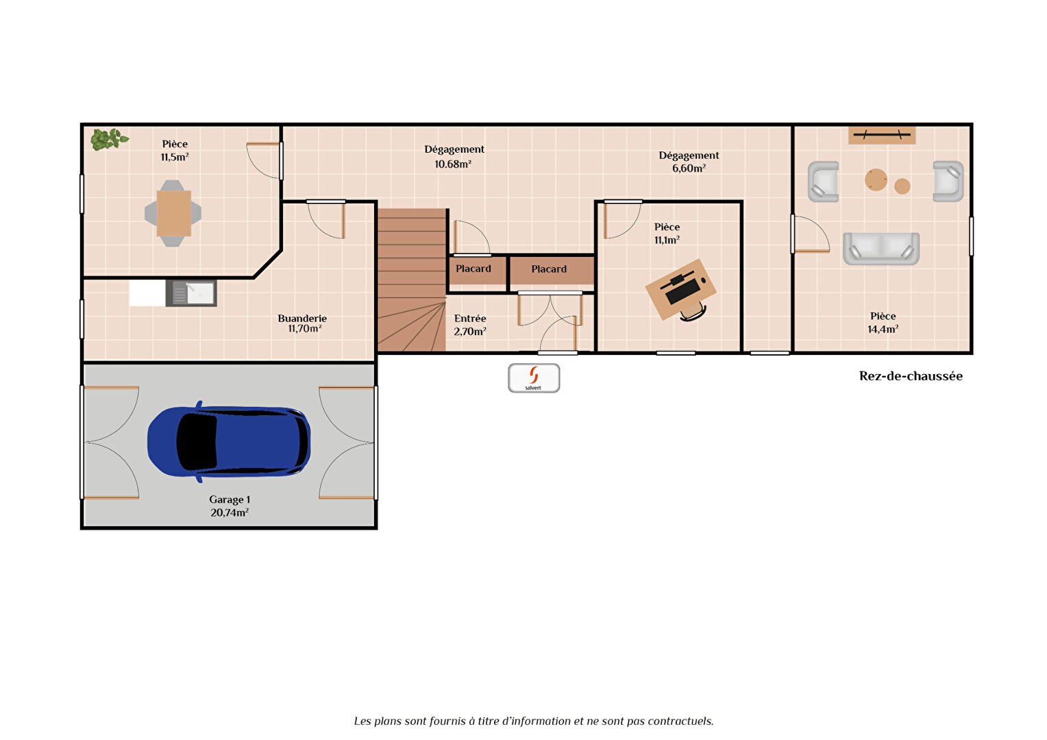A vendre Maison 4 chambres avec appartement de 66 m\u00b2 14\/18